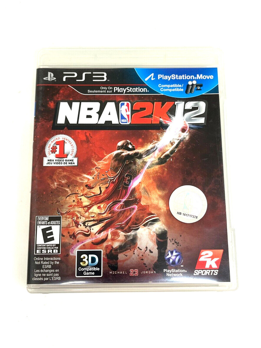 NBA 2K12 - PS3 - Playstation 3 - With Original Insert and Manual